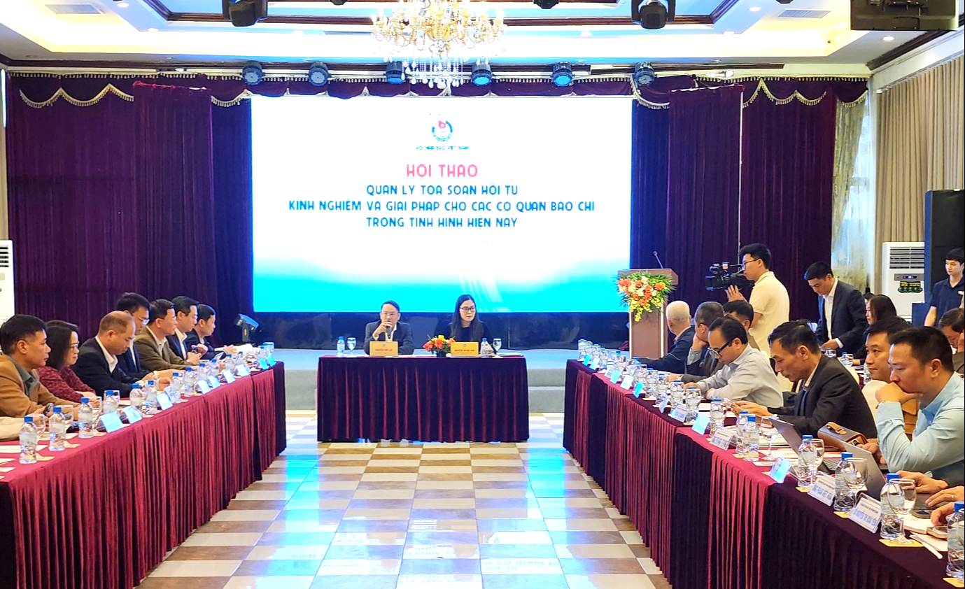 Nâng cao năng lực quản lý và vận hành tòa soạn hội tụ trong tình hình mới- Ảnh 3. Nâng cao năng lực quản lý và vận hành tòa soạn hội tụ trong tình hình mới- Ảnh 3.