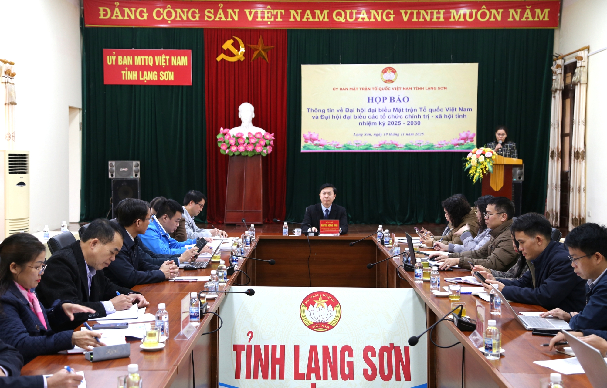 Đại hội MTTQ tỉnh Lạng Sơn: Phát huy đại đoàn kết dân tộc, đẩy mạnh chuyển đổi số - Ảnh 1. Đại hội MTTQ tỉnh Lạng Sơn: Phát huy đại đoàn kết dân tộc, đẩy mạnh chuyển đổi số - Ảnh 1.