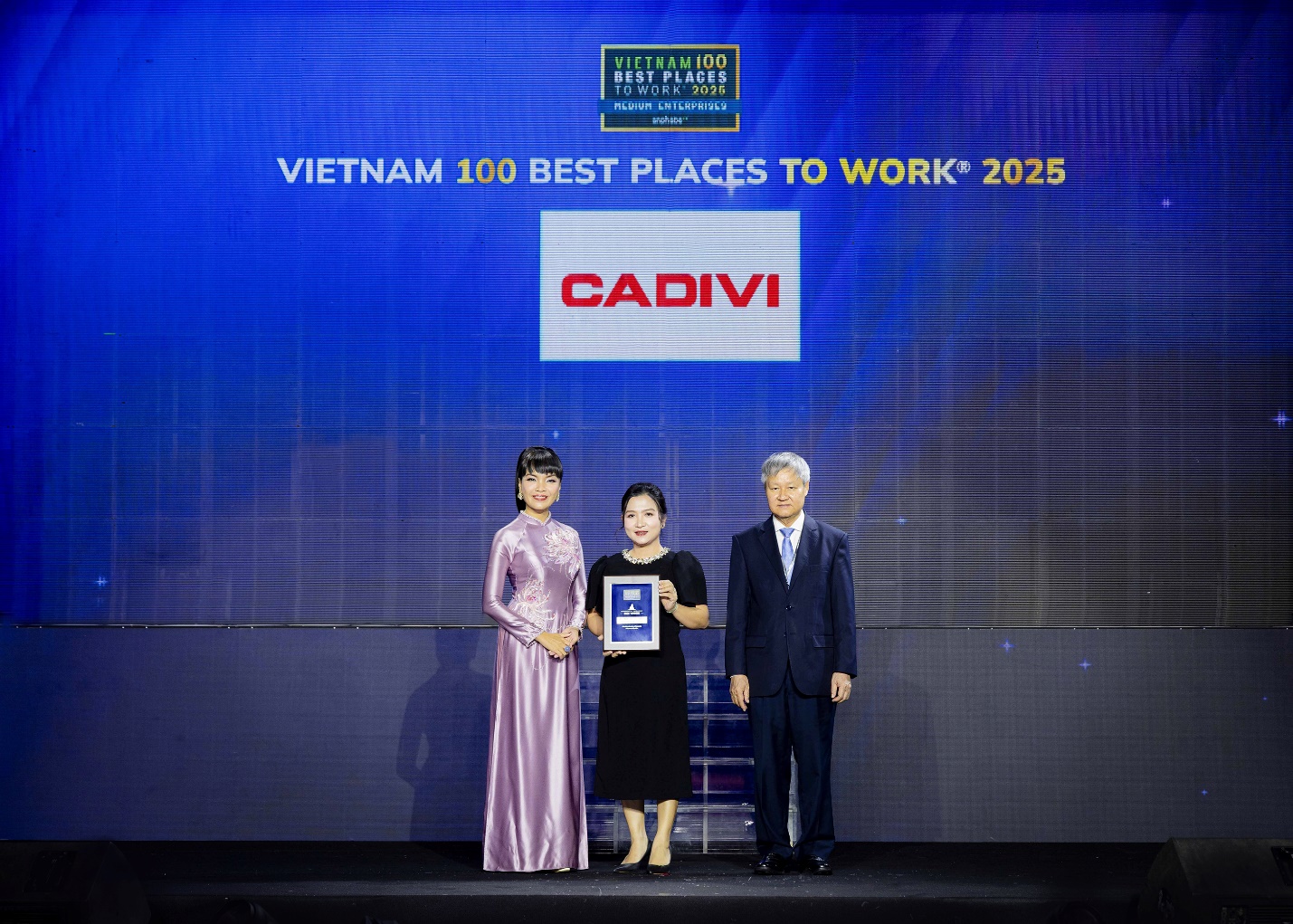 CADIVI giữ vị trí Top 20 “Nơi làm việc tốt nhất Việt Nam 2025”- Ảnh 1.