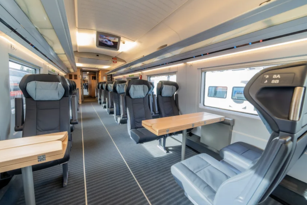 Ai Cập: Ra mắt tàu cao tốc mới, có thể chịu điều kiện khắc nghiệt trên sa mạc- Ảnh 2.