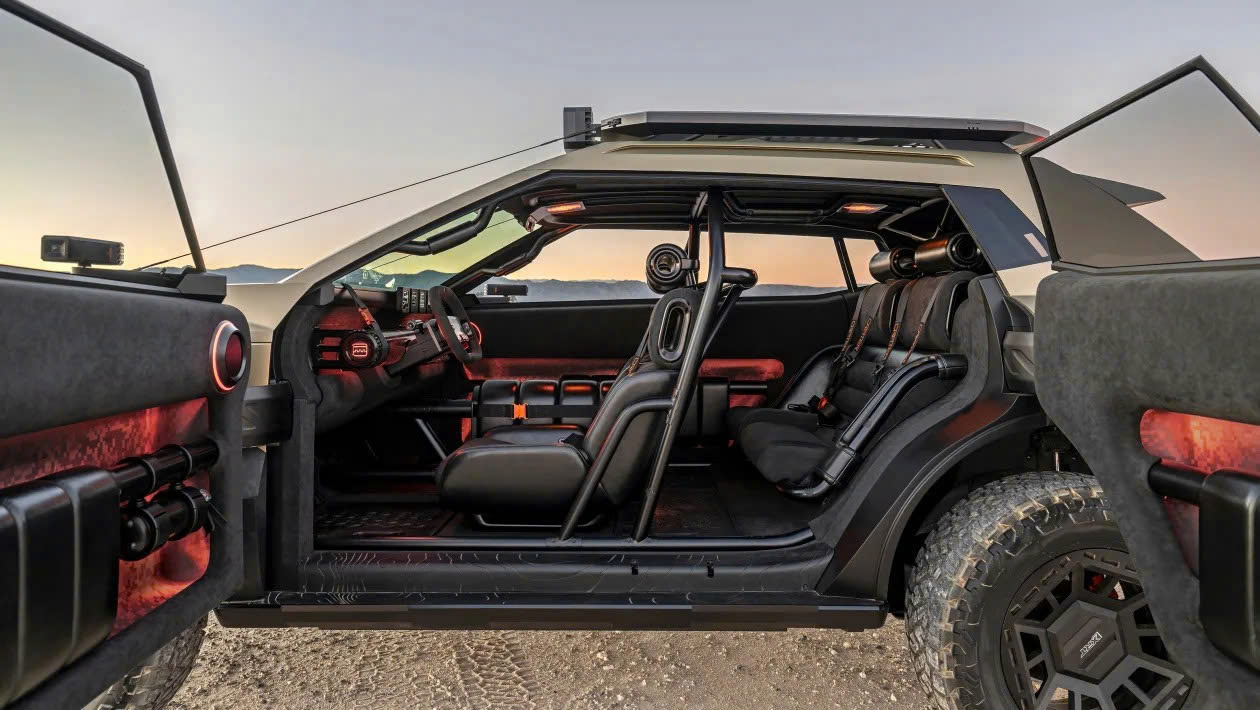 Xe điện Hyundai Crater mang phong cách việt dã- Ảnh 5.