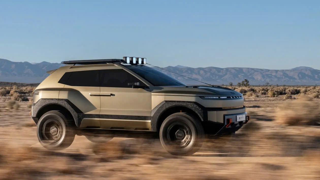 Xe điện Hyundai Crater mang phong cách việt dã- Ảnh 2.