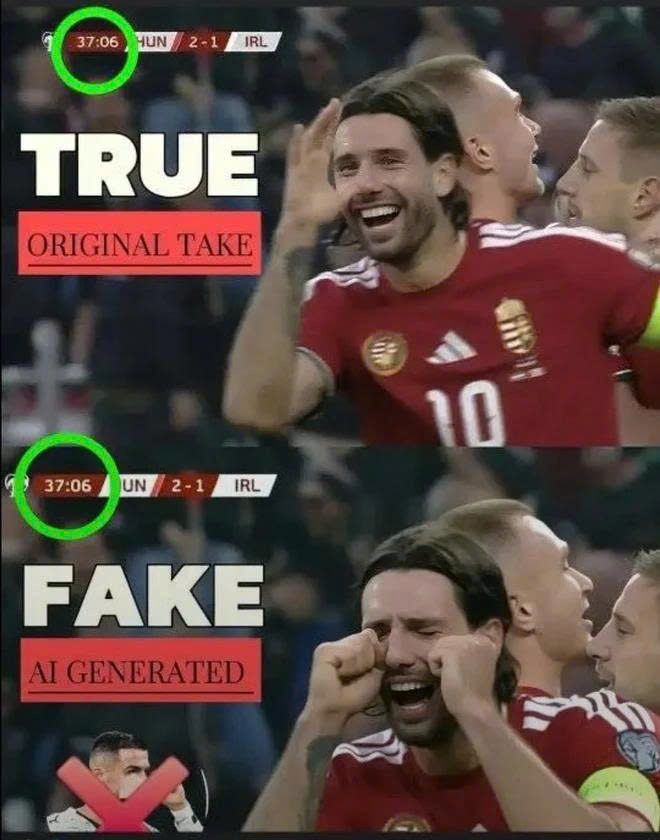 A inteligência artificial faz com que muitos jogadores famosos fiquem em situações de AI khiến nhiều cầu thủ nổi tiếng rơi vào cảnh “dở khóc dở cười”- Ảnh 1.