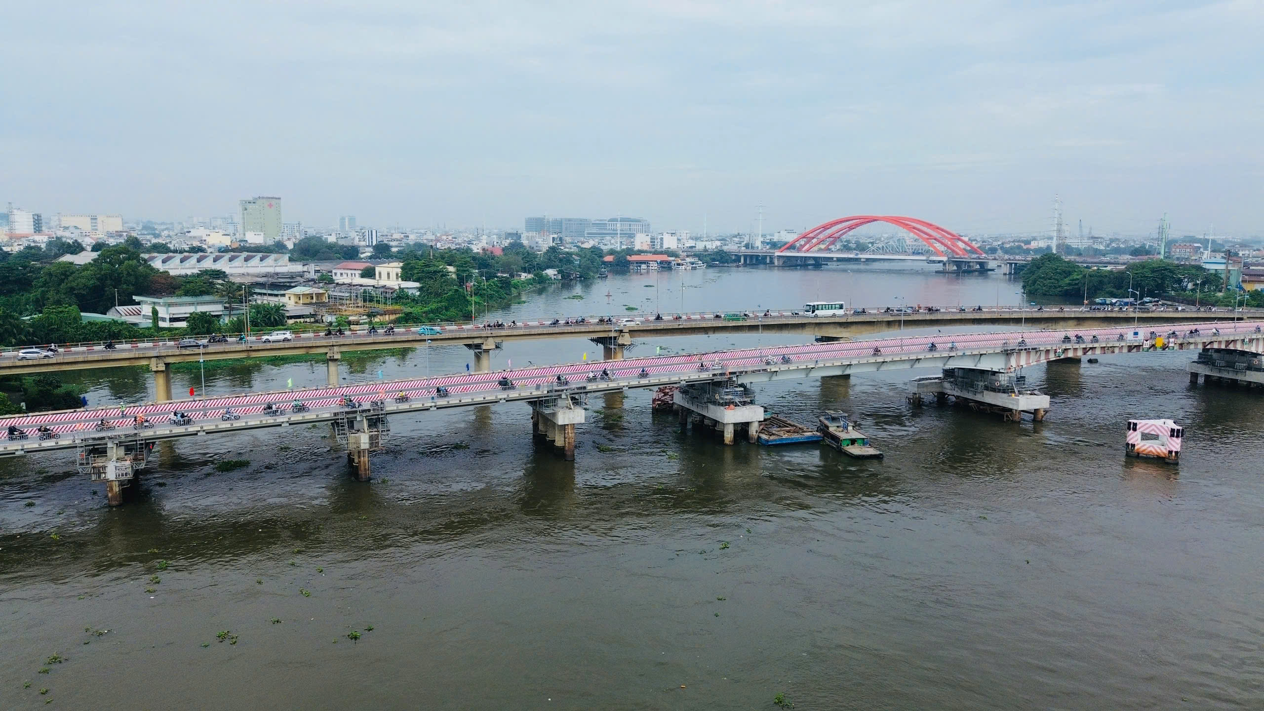 Thông xe cầu Bình Triệu 1 sau khi nâng tĩnh không lên 7m- Ảnh 2.