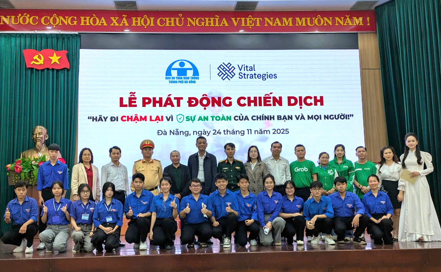 Đà Nẵng tưởng niệm nạn nhân tử vong do tai nạn giao thông năm 2025- Ảnh 4.