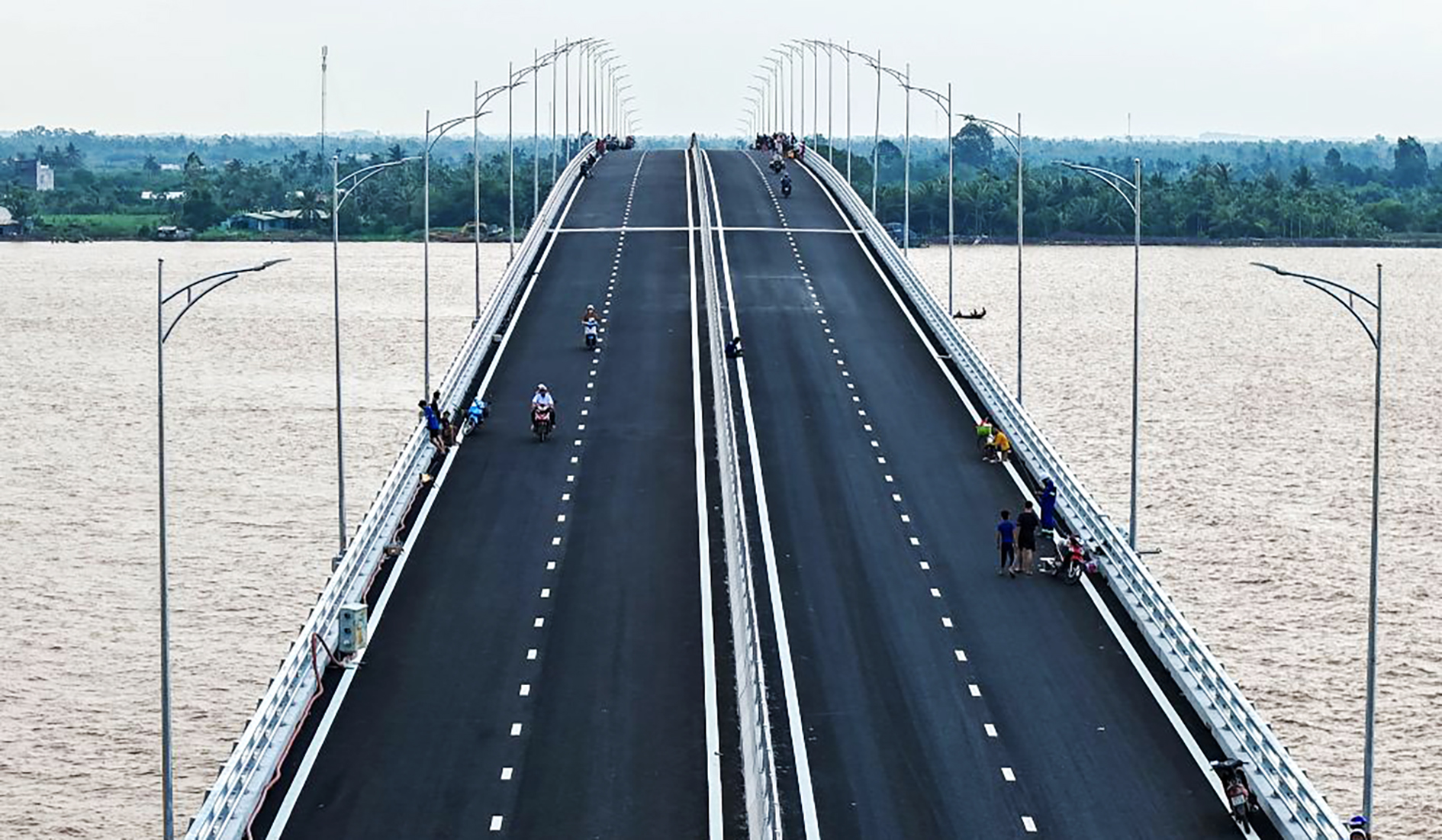 Cầu Đại Ngãi 2 đủ điều kiện thông xe ngày 19/12- Ảnh 2.