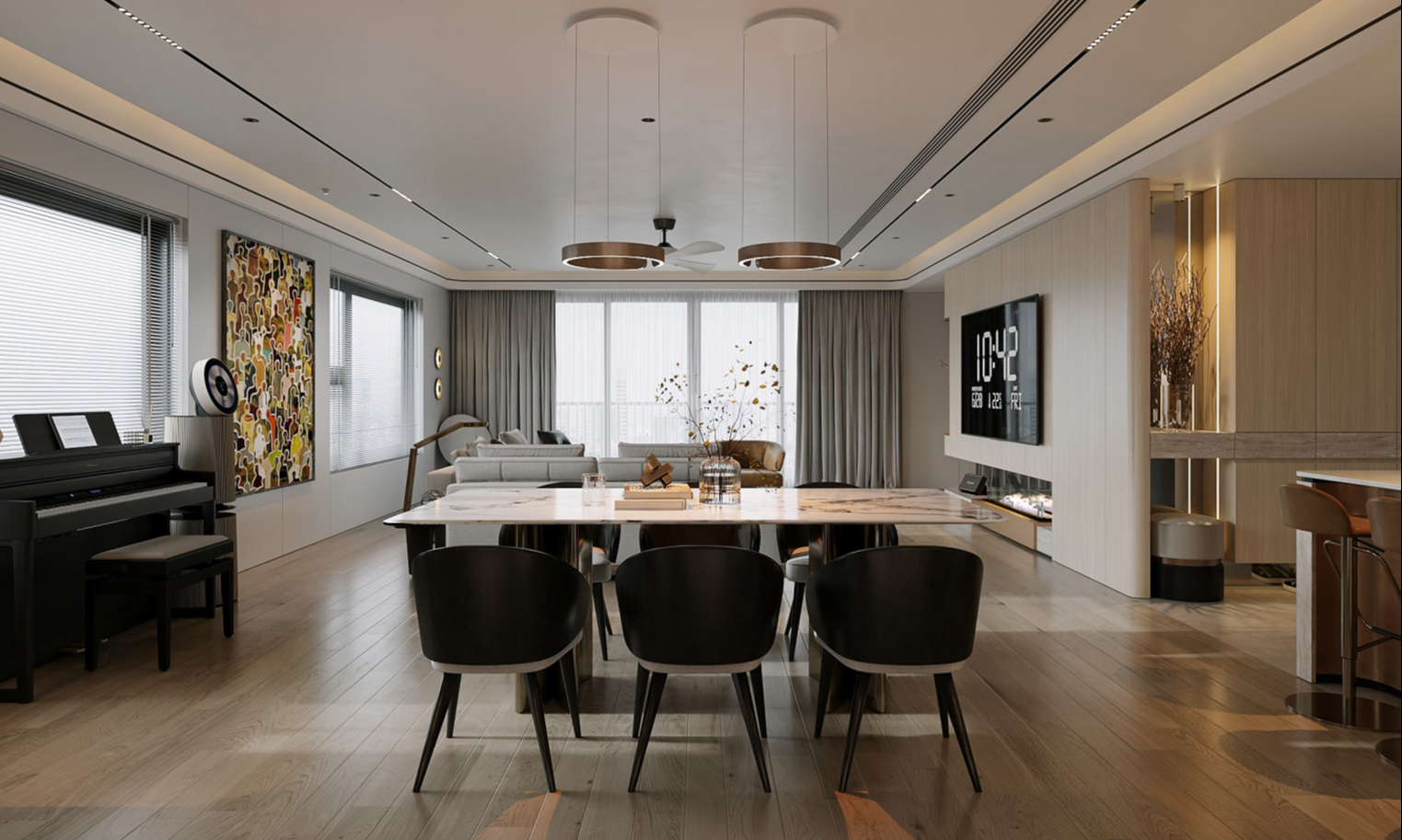 Tăng tính kết nối với không gian phòng khách mở- Ảnh 2.