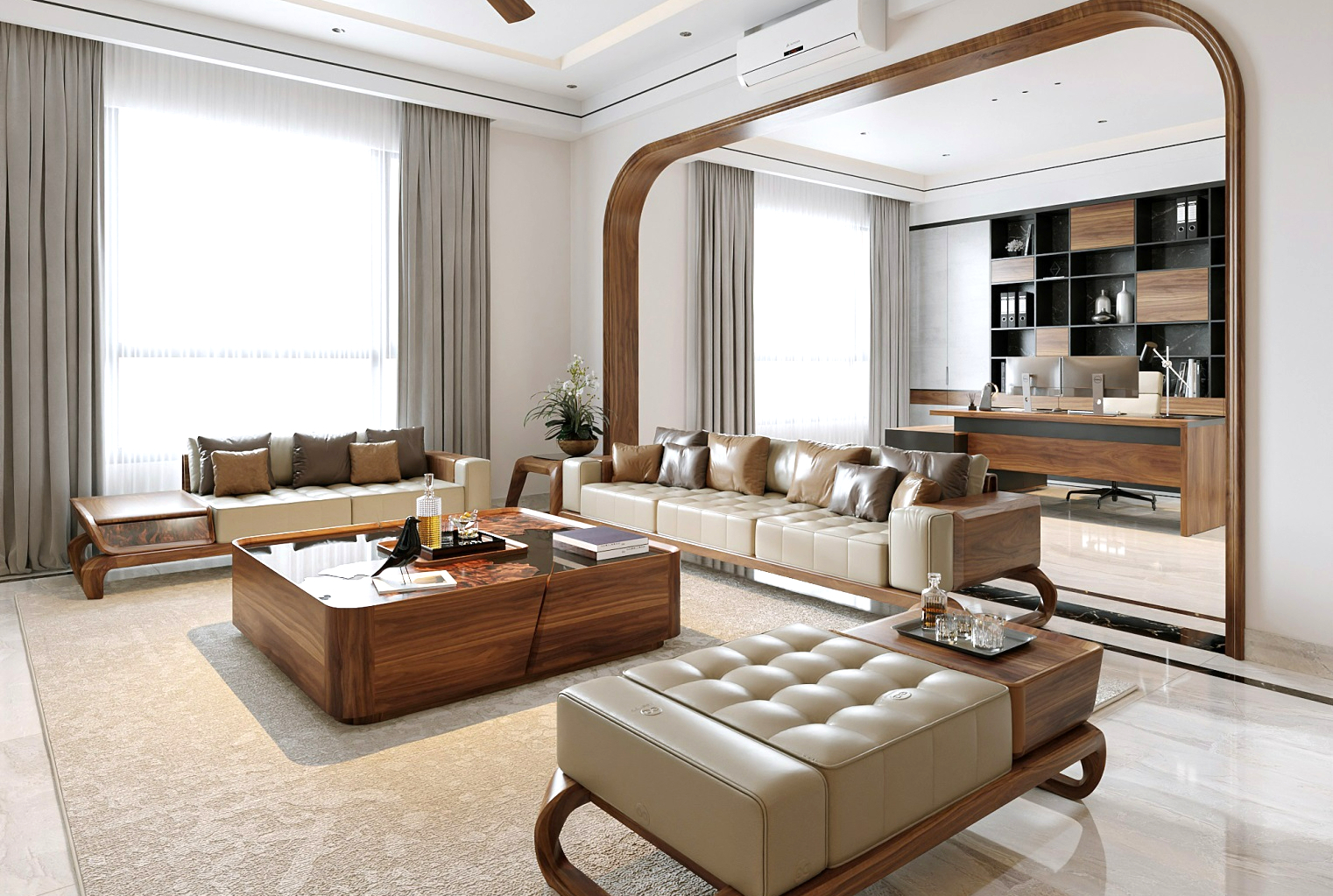 Tăng tính kết nối với không gian phòng khách mở- Ảnh 4.