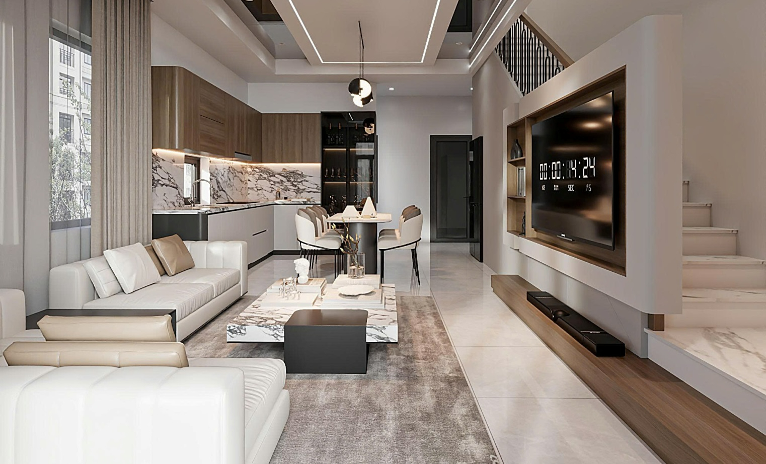 Tăng tính kết nối với không gian phòng khách mở- Ảnh 5.