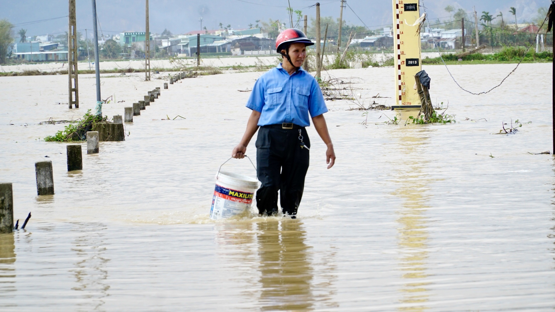 Gia Lai: Đêm và sáng 24/11 mưa lớn, nhiều khu vực ngập trở lại- Ảnh 4.