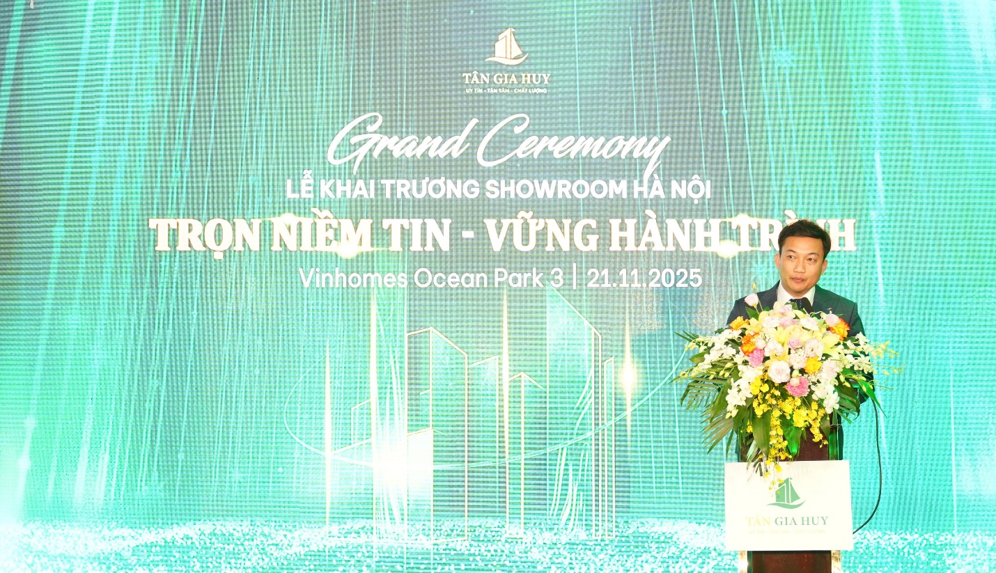 Tân Gia Huy khai trương showroom mới tại Vinhomes Ocean Park 3- Ảnh 2.