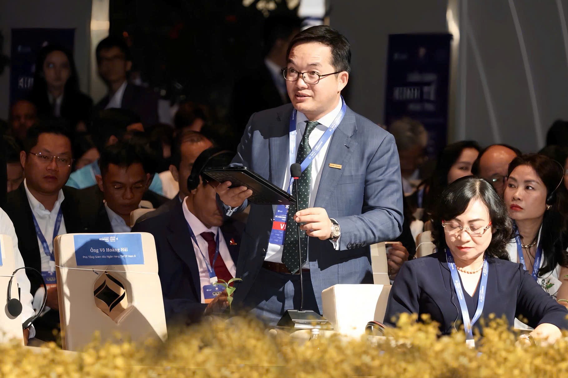 Nam A Bank "hiến kế" 3 mũi nhọn tài chính xanh tại Diễn đàn Kinh tế mùa thu 2025- Ảnh 2.