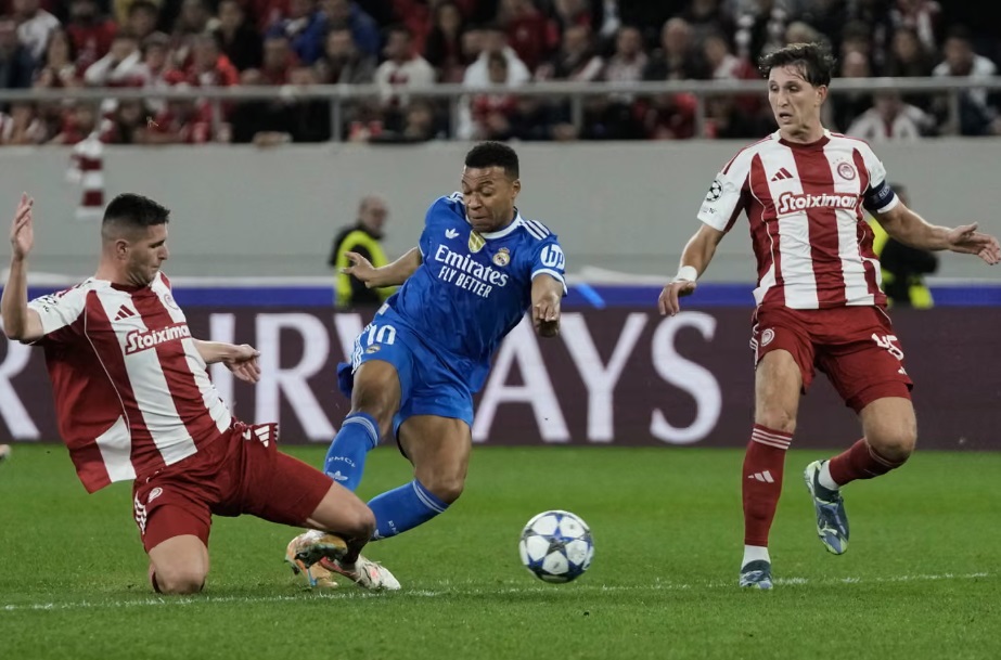 Mbappe tỏa sáng, Real Madrid lội ngược đánh bại Olympiakos- Ảnh 3.