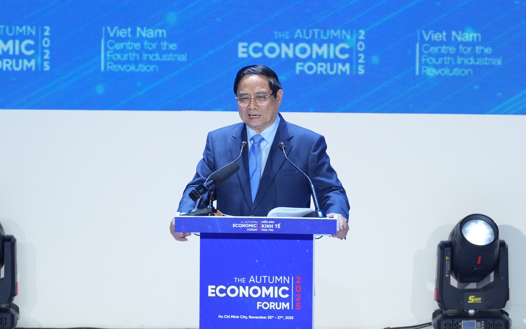 Diễn đàn Kinh tế mùa thu: Thủ tướng kêu gọi đoàn kết toàn cầu, thúc đẩy chuyển đổi số