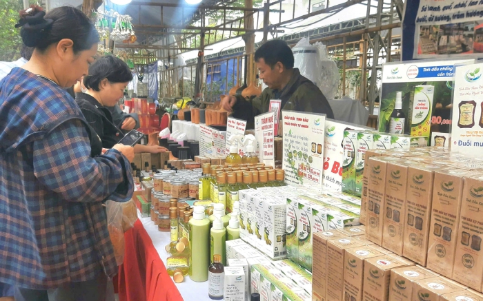 Hà Nội áp dụng công nghệ, thúc đẩy phát triển các vùng sản xuất rau an toàn- Ảnh 2. Hà Nội thúc đẩy OCOP, xây dựng nông thôn mới bền vững