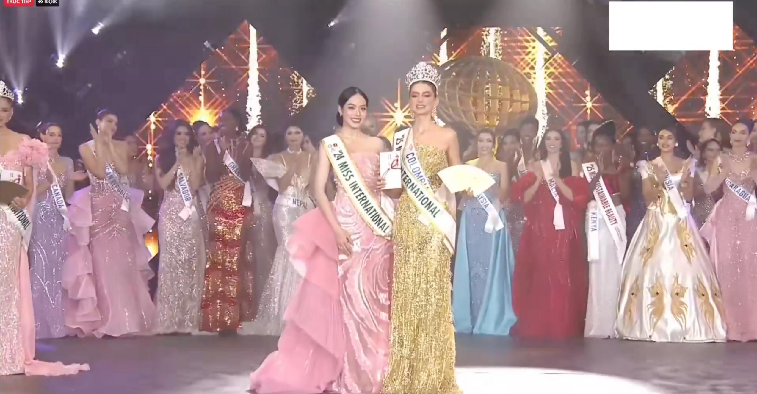 Người đẹp Colombia đăng quang Miss International 2025, Kiều Duy trượt top 20- Ảnh 3. Người đẹp Colombia đăng quang Miss International 2025, Kiều Duy trượt top 20- Ảnh 3.