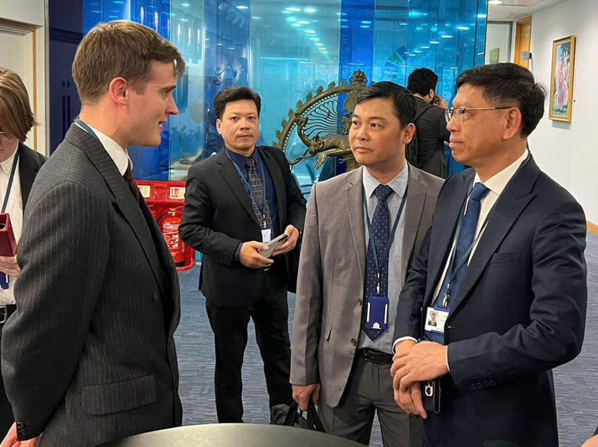 Thứ trưởng Nguyễn Xuân Sang dự Khóa họp IMO 34 tại Anh, thúc đẩy hợp tác hàng hải quốc tế- Ảnh 3.