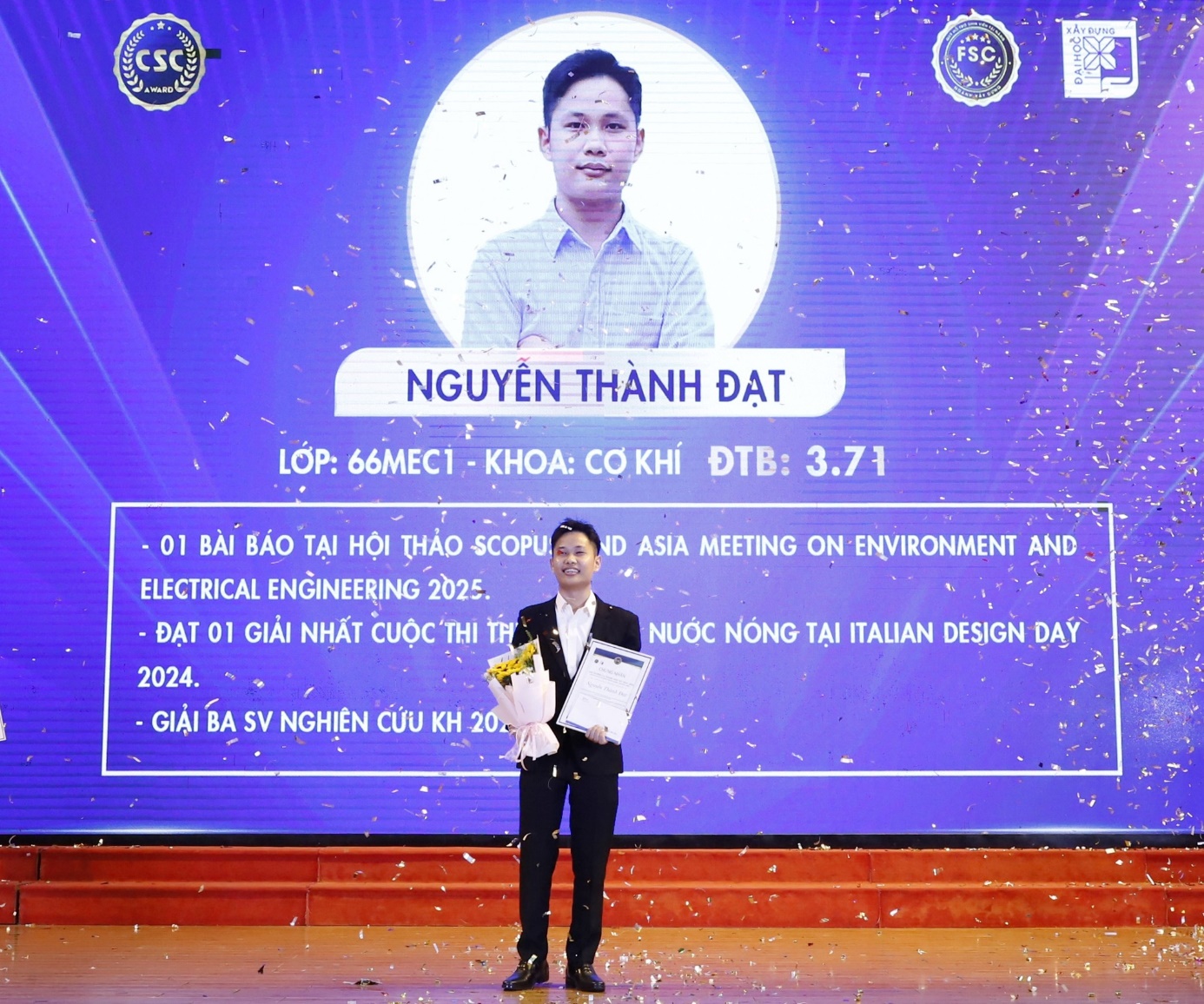 Giải thưởng CSC Award lần thứ 13: Tôn vinh sinh viên xuất sắc ngành Xây dựng- Ảnh 3.