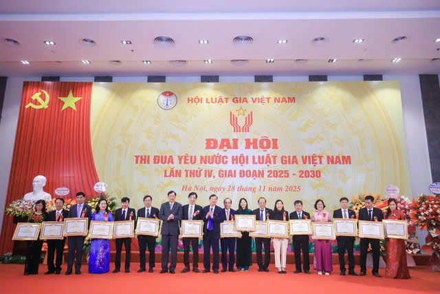 Hội Luật gia Việt Nam tổ chức thành công Đại hội thi đua yêu nước lần thứ IV- Ảnh 3.