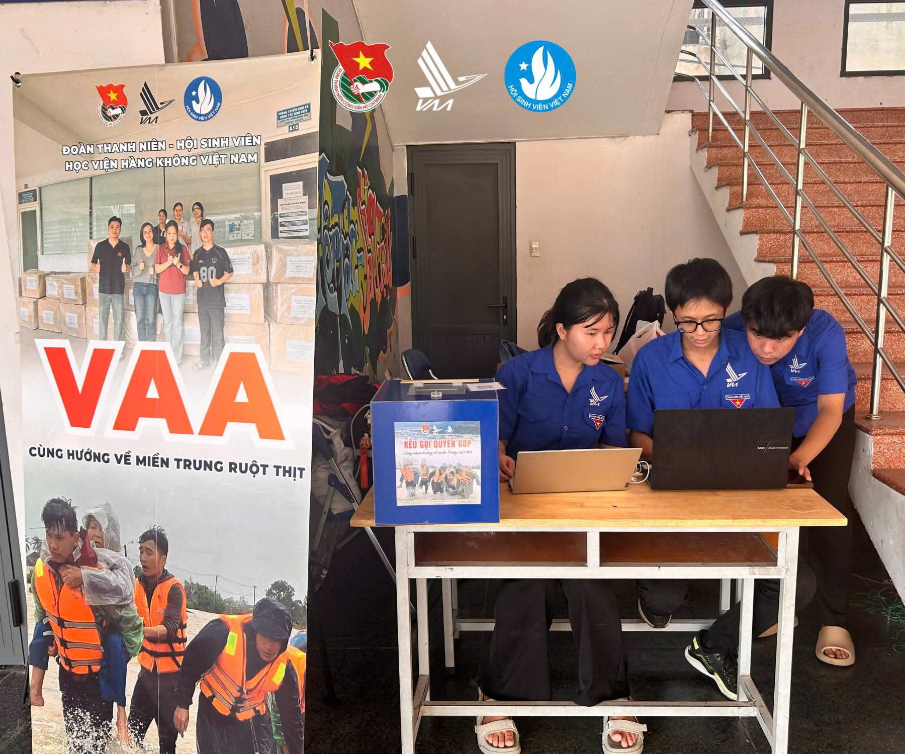 Học viện Hàng không Việt Nam hỗ trợ 6 tỷ đồng giúp miền Trung khắc phục mưa lũ- Ảnh 4. Học viện Hàng không Việt Nam hỗ trợ 6 tỷ đồng giúp miền Trung khắc phục mưa lũ- Ảnh 4.