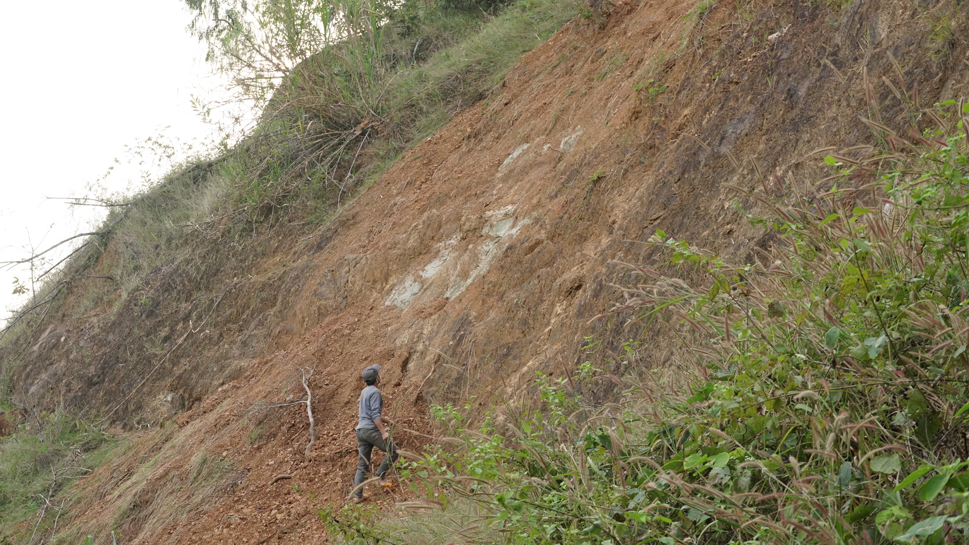 Gia Lai: Vết nứt xuất hiện trên đồi, chính quyền chủ động phương án bảo vệ khu dân cư- Ảnh 2. Gia Lai: Vết nứt xuất hiện trên đồi, chính quyền chủ động phương án bảo vệ khu dân cư- Ảnh 2.