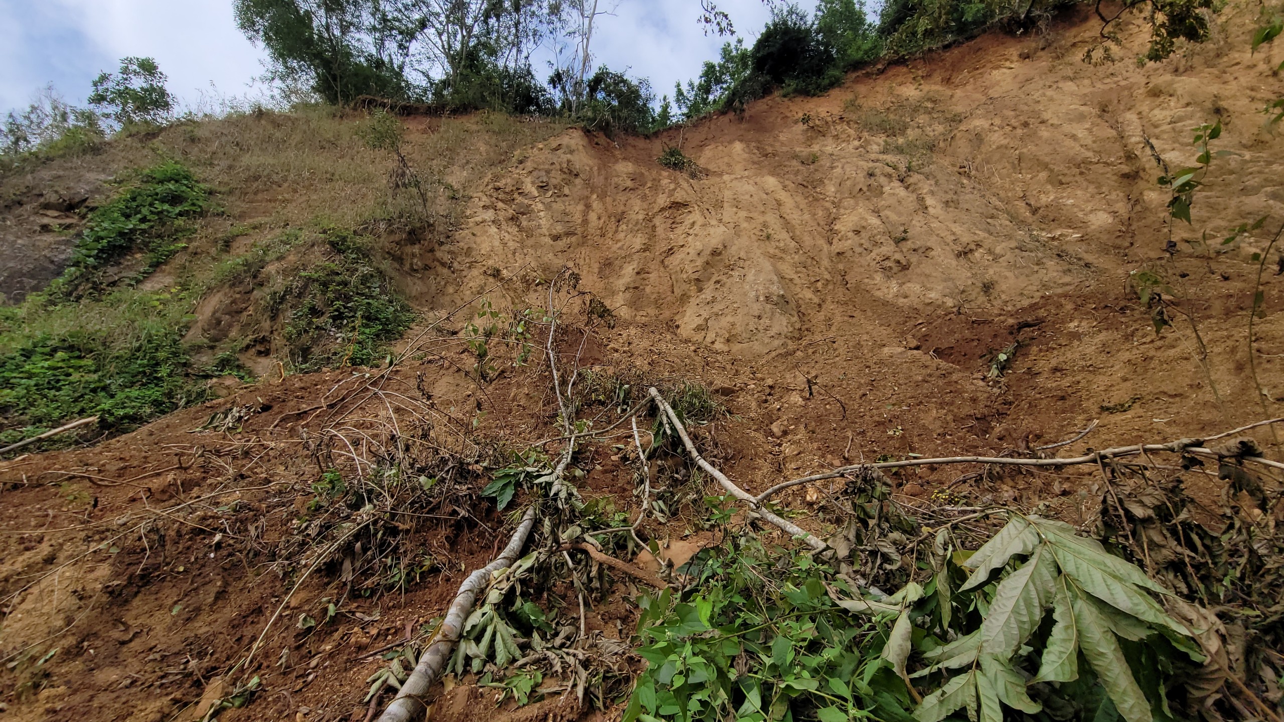 Gia Lai: Vết nứt xuất hiện trên đồi, chính quyền chủ động phương án bảo vệ khu dân cư- Ảnh 6. Gia Lai: Vết nứt xuất hiện trên đồi, chính quyền chủ động phương án bảo vệ khu dân cư- Ảnh 6.