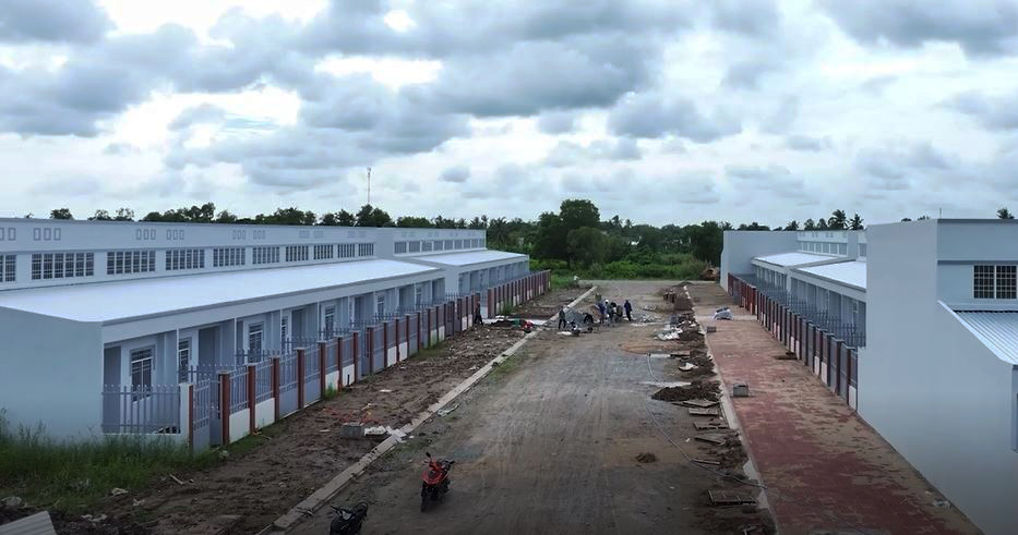 Công ty Phát triển nhà Cà Mau khẩn trương hoàn thiện hạ tầng- Ảnh 1.