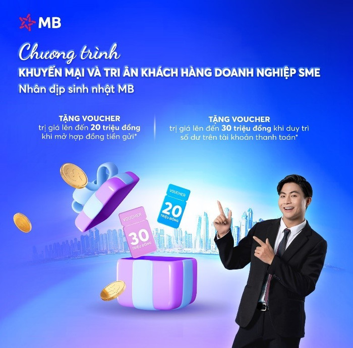 Tri ân khách hàng doanh nghiệp SME nhân dịp sinh nhật MB- Ảnh 1.