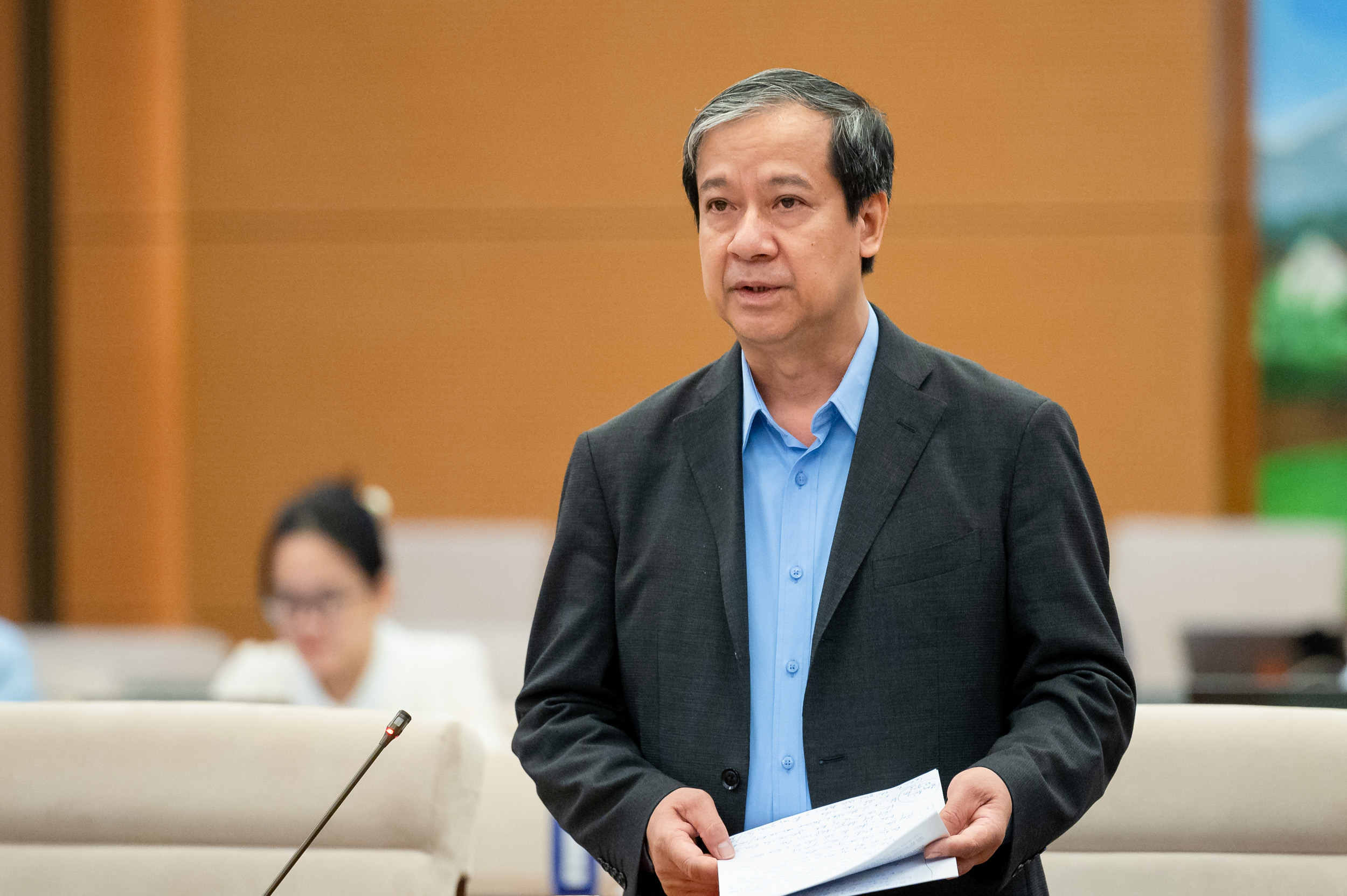 Đề xuất phụ cấp ưu đãi nghề tối thiểu 70% cho giáo viên- Ảnh 1.