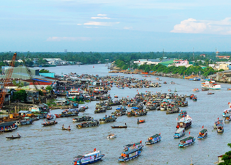 Cần Thơ định hướng phát triển mạnh hệ thống giao thông đường thủy- Ảnh 1.