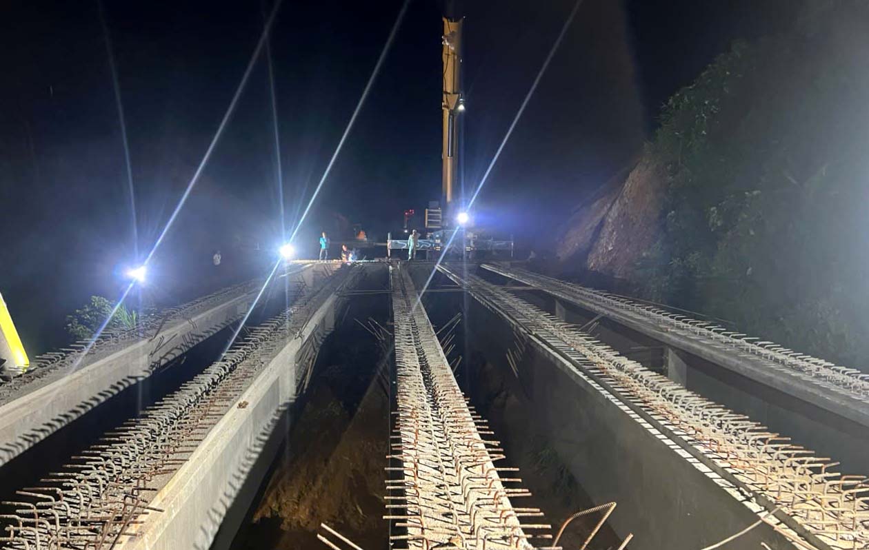 Hơn 600 ngày để cầu Hàm Yên trên cao tốc Tuyên Quang - Hà Giang sẵn sàng hợp long- Ảnh 10. Hơn 600 ngày để cầu Hàm Yên trên cao tốc Tuyên Quang - Hà Giang sẵn sàng hợp long- Ảnh 10.