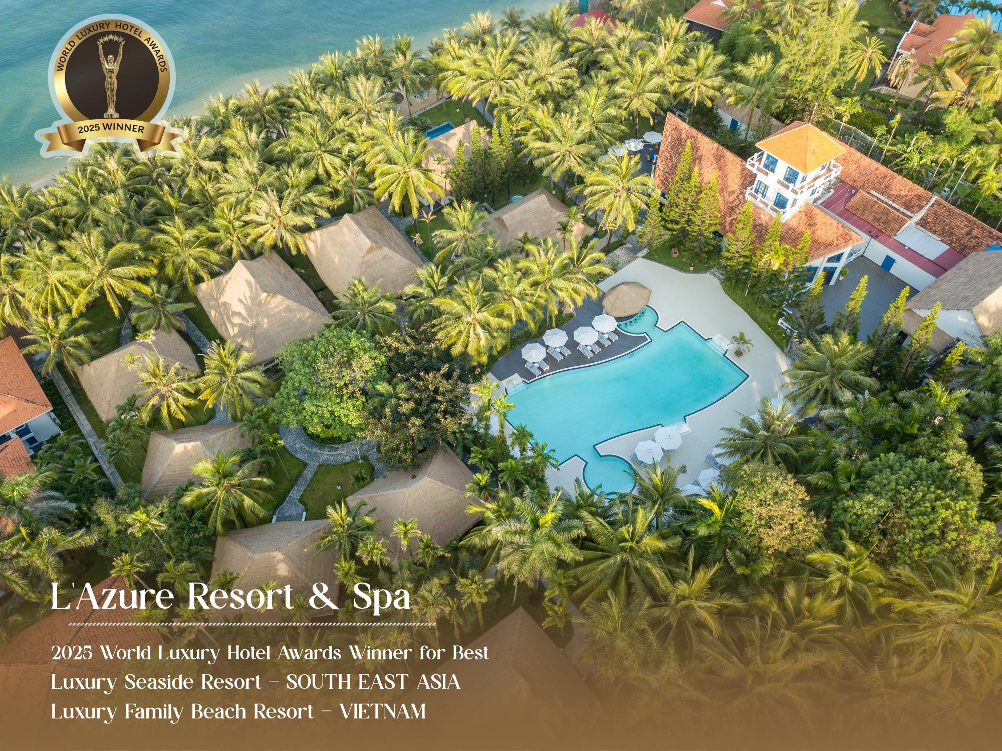 L’AZURE được vinh danh tại World Luxury Hotel Awards 2025- Ảnh 1.