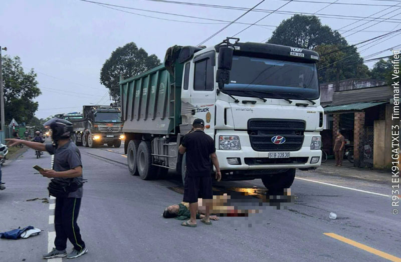 Hiện trường vụ tai nạn. Hiện trường vụ tai nạn.