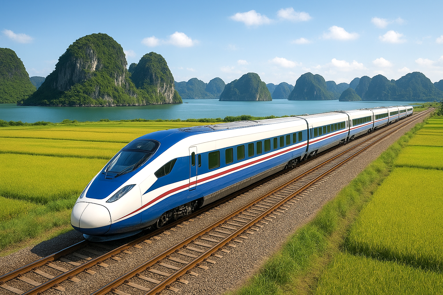 Bổ sung tuyến đường sắt tốc độ cao Hà Nội - Quảng Ninh phục vụ tới 4 triệu khách- Ảnh 1. Bổ sung tuyến đường sắt tốc độ cao Hà Nội - Quảng Ninh phục vụ tới 4 triệu khách- Ảnh 1.