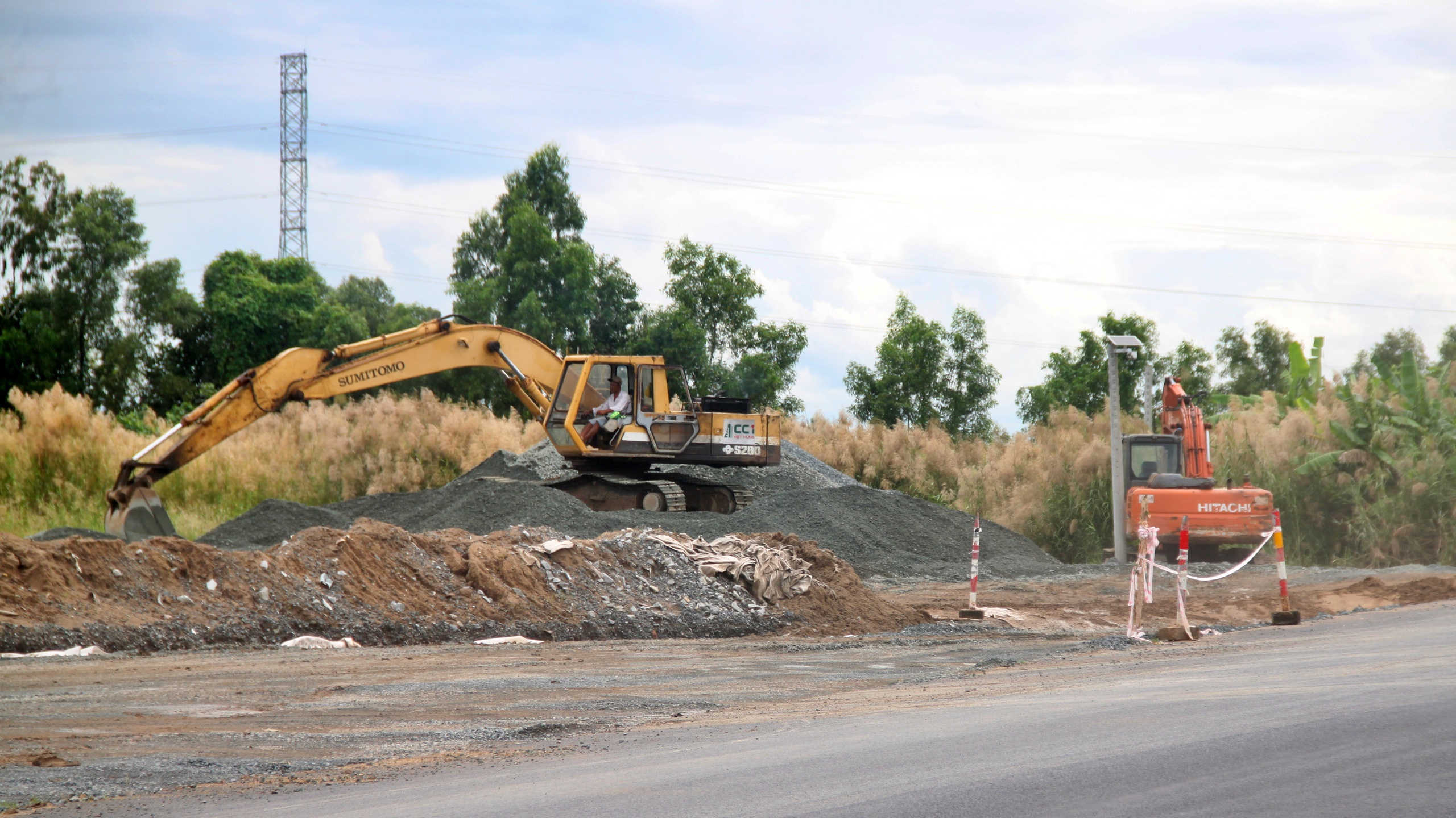 Tăng tốc thi công cao tốc qua Cà Mau- Ảnh 5. Tăng tốc thi công cao tốc qua Cà Mau- Ảnh 5.