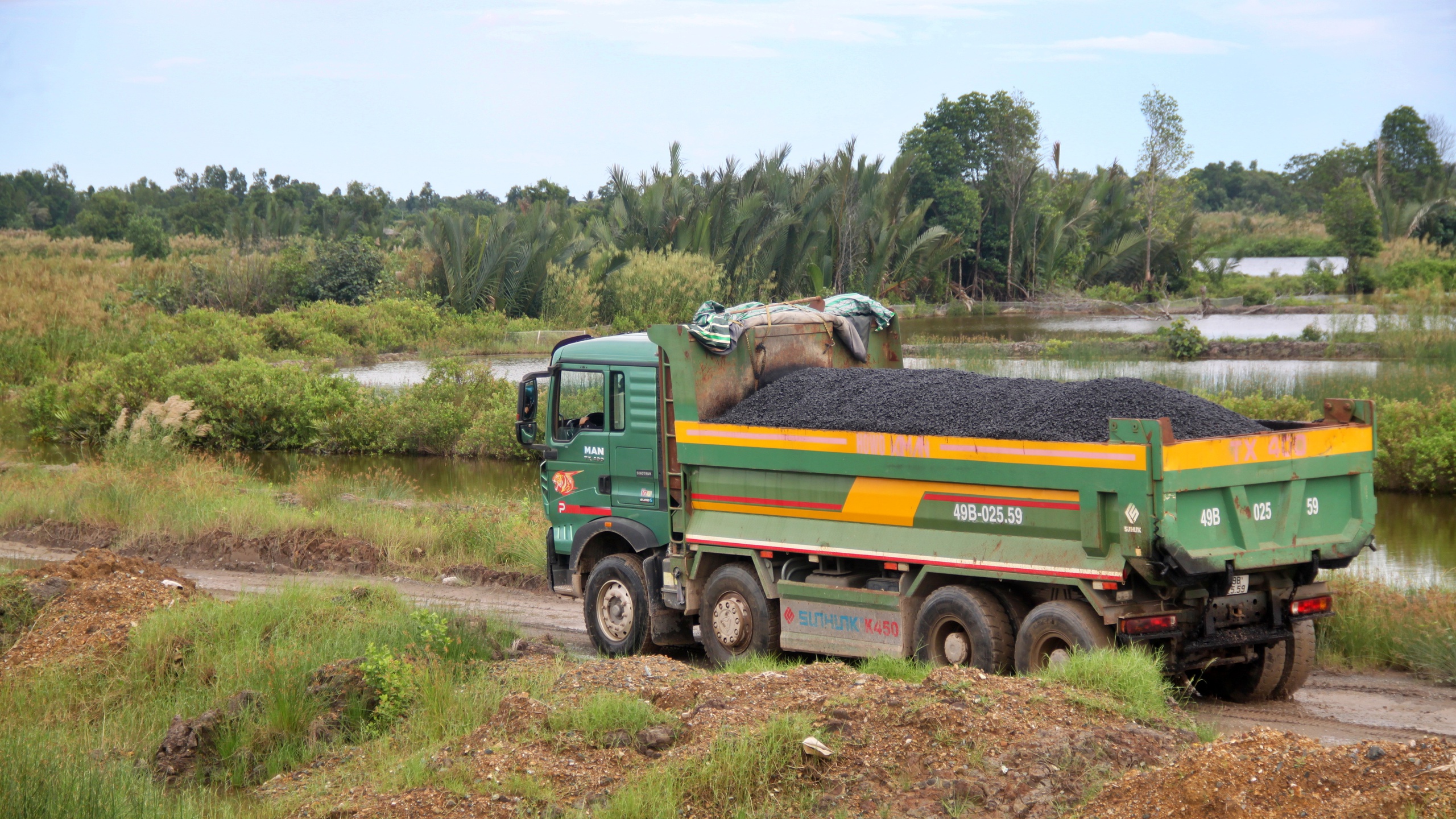 Tăng tốc thi công cao tốc qua Cà Mau- Ảnh 3. Tăng tốc thi công cao tốc qua Cà Mau- Ảnh 3.