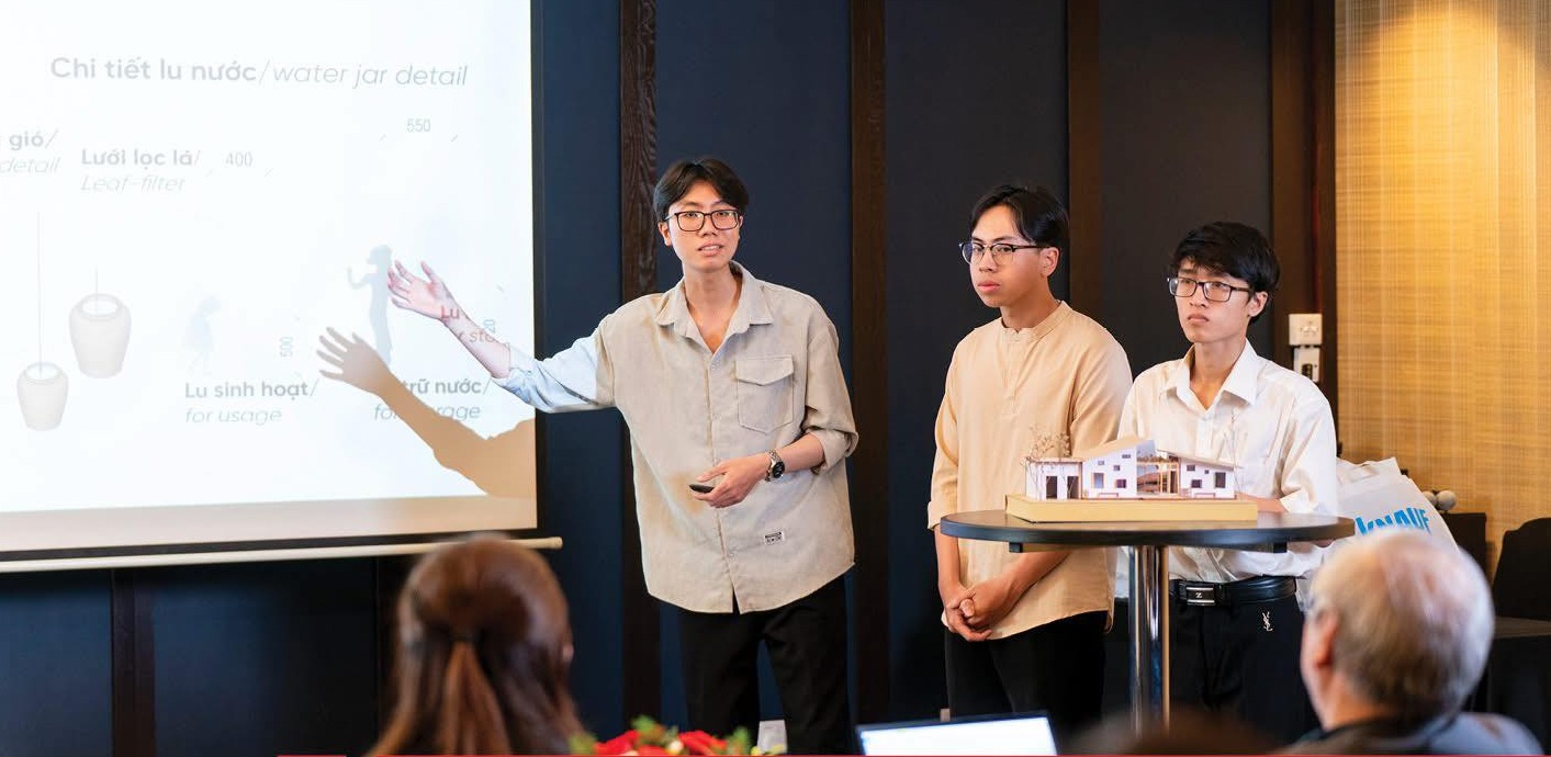 Sinh viên Đại học Kiến trúc TP.HCM giành ngôi quán quân INSEE Prize 2025- Ảnh 4. 577819346_1288781249718090_1654524025506836696_n.jpg