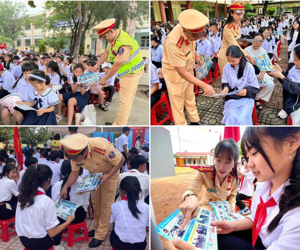 Đắk Lắk: Đồng bộ các giải pháp bảo đảm an toàn giao thông cho học sinh- Ảnh 4. Đắk Lắk: Đồng bộ các giải pháp bảo đảm an toàn giao thông cho học sinh- Ảnh 4.
