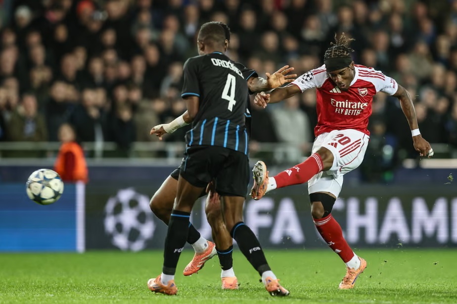 Arsenal tiếp tục thăng hoa tại đấu trường Champions League- Ảnh 1. Arsenal tiếp tục thăng hoa tại đấu trường Champions League- Ảnh 1.