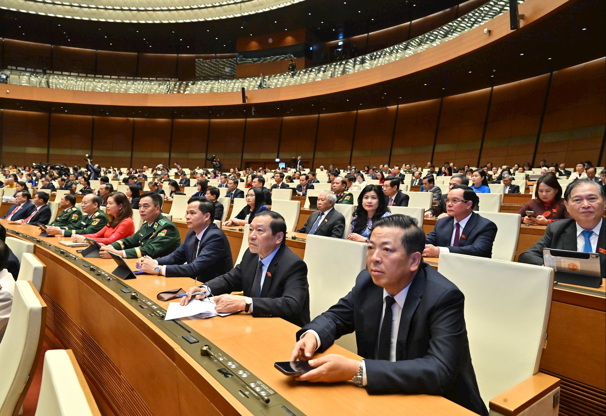Cho phép Chính phủ phê duyệt báo cáo nghiên cứu khả thi giai đoạn 2 sân bay Long Thành- Ảnh 2. Cho phép Chính phủ phê duyệt báo cáo nghiên cứu khả thi giai đoạn 2 sân bay Long Thành- Ảnh 2.