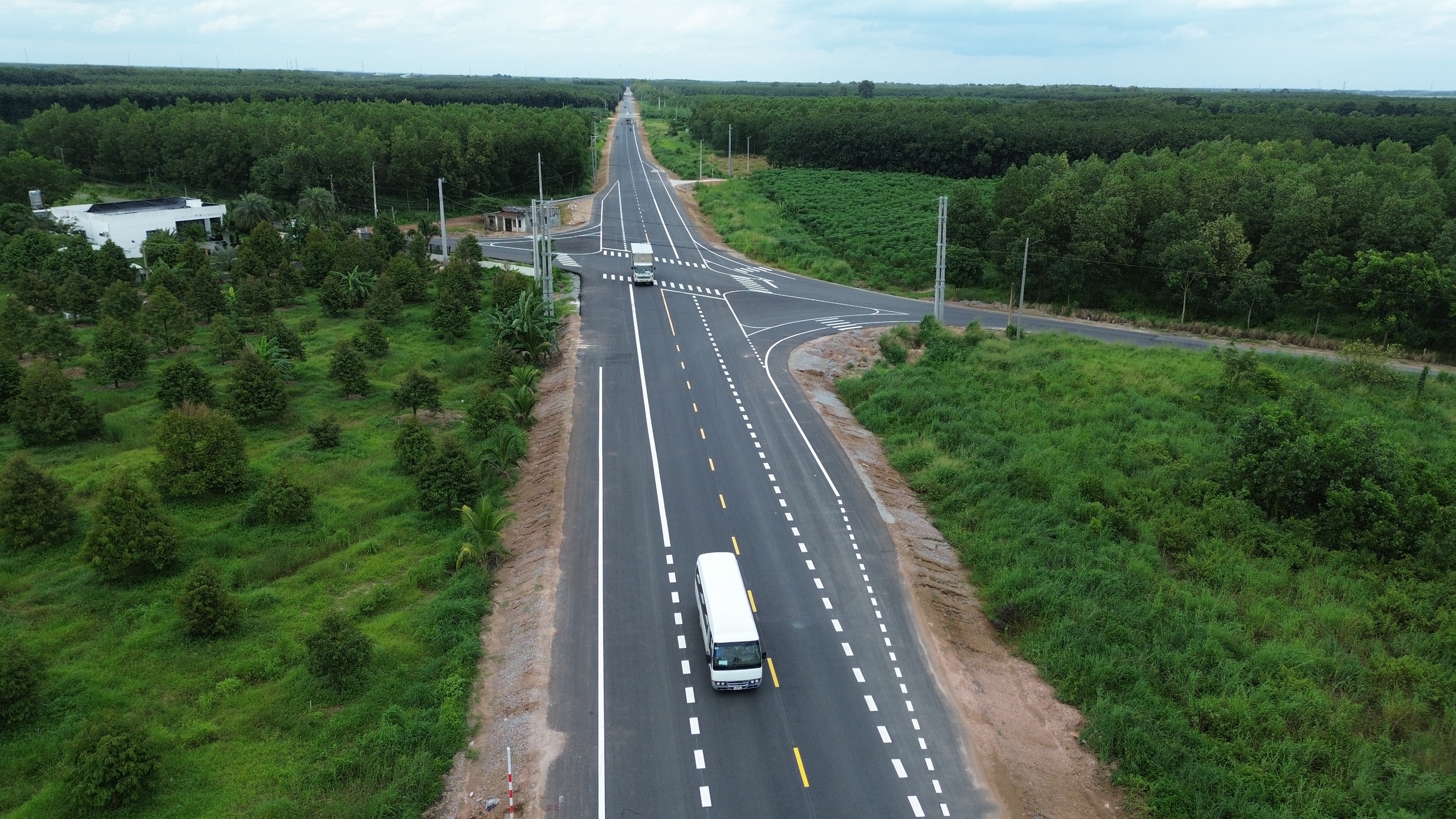 Toàn cảnh 31km đường Hồ Chí Minh qua TP.HCM sắp chính thức thông xe- Ảnh 9. Toàn cảnh 31km đường Hồ Chí Minh qua TP.HCM sắp chính thức thông xe- Ảnh 9.