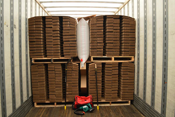 Đóng hàng container với túi khí chèn hàng và pallet của ICD Việt Nam- Ảnh 2. Đóng hàng container với túi khí chèn hàng và pallet của ICD Việt Nam- Ảnh 2.