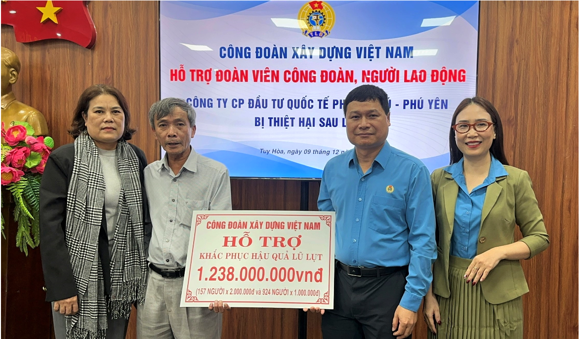 Hành trình nhân ái của Công đoàn Xây dựng Việt Nam đến miền Trung - Tây Nguyên- Ảnh 1. Hành trình nhân ái của Công đoàn Xây dựng Việt Nam đến miền Trung - Tây Nguyên- Ảnh 1.