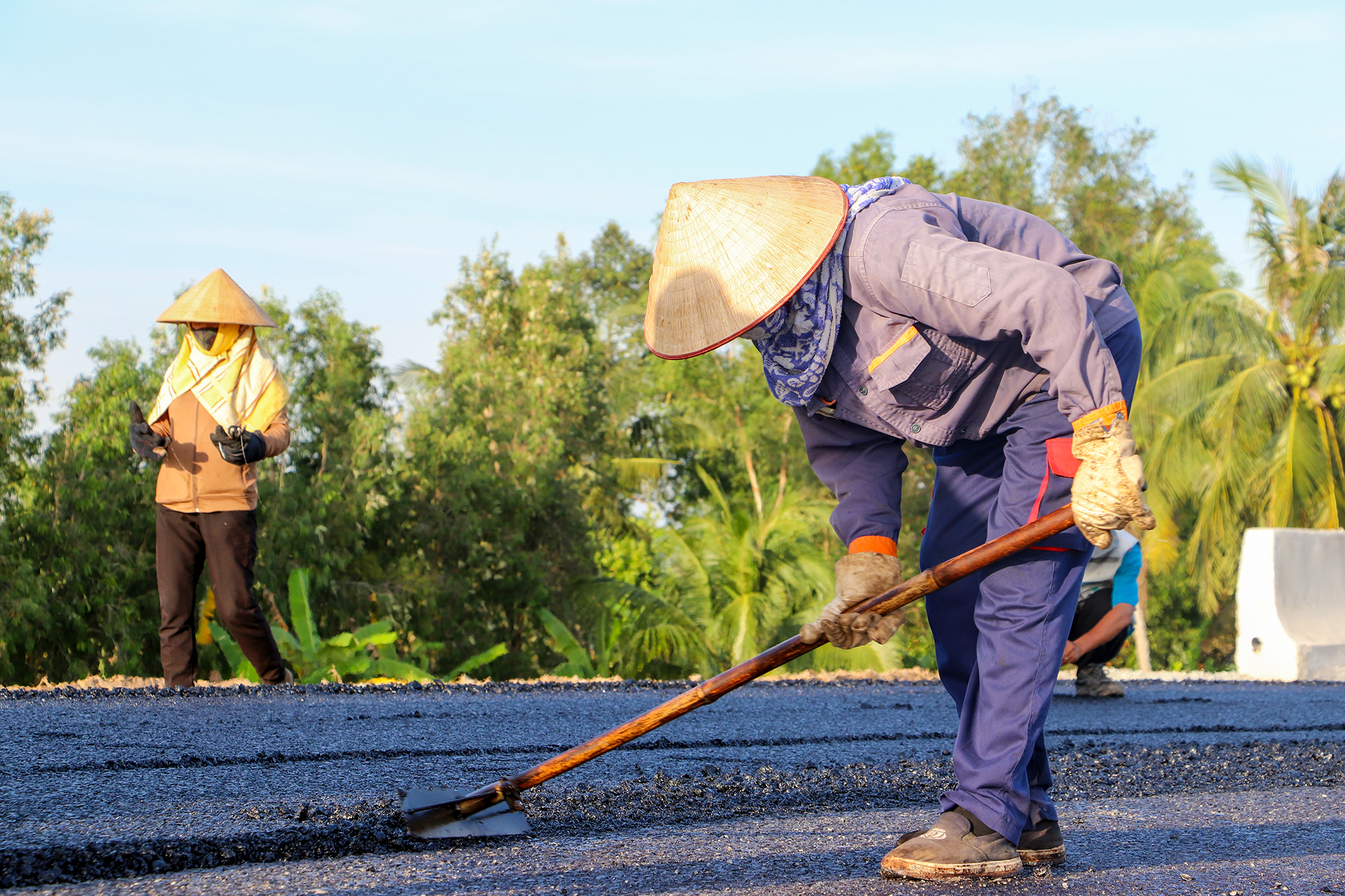 Ấm lòng công nhân trên công trường cao tốc Cần Thơ - Cà Mau những ngày đêm nước rút- Ảnh 9. Ấm lòng công nhân trên công trường cao tốc Cần Thơ - Cà Mau những ngày đêm nước rút- Ảnh 9.