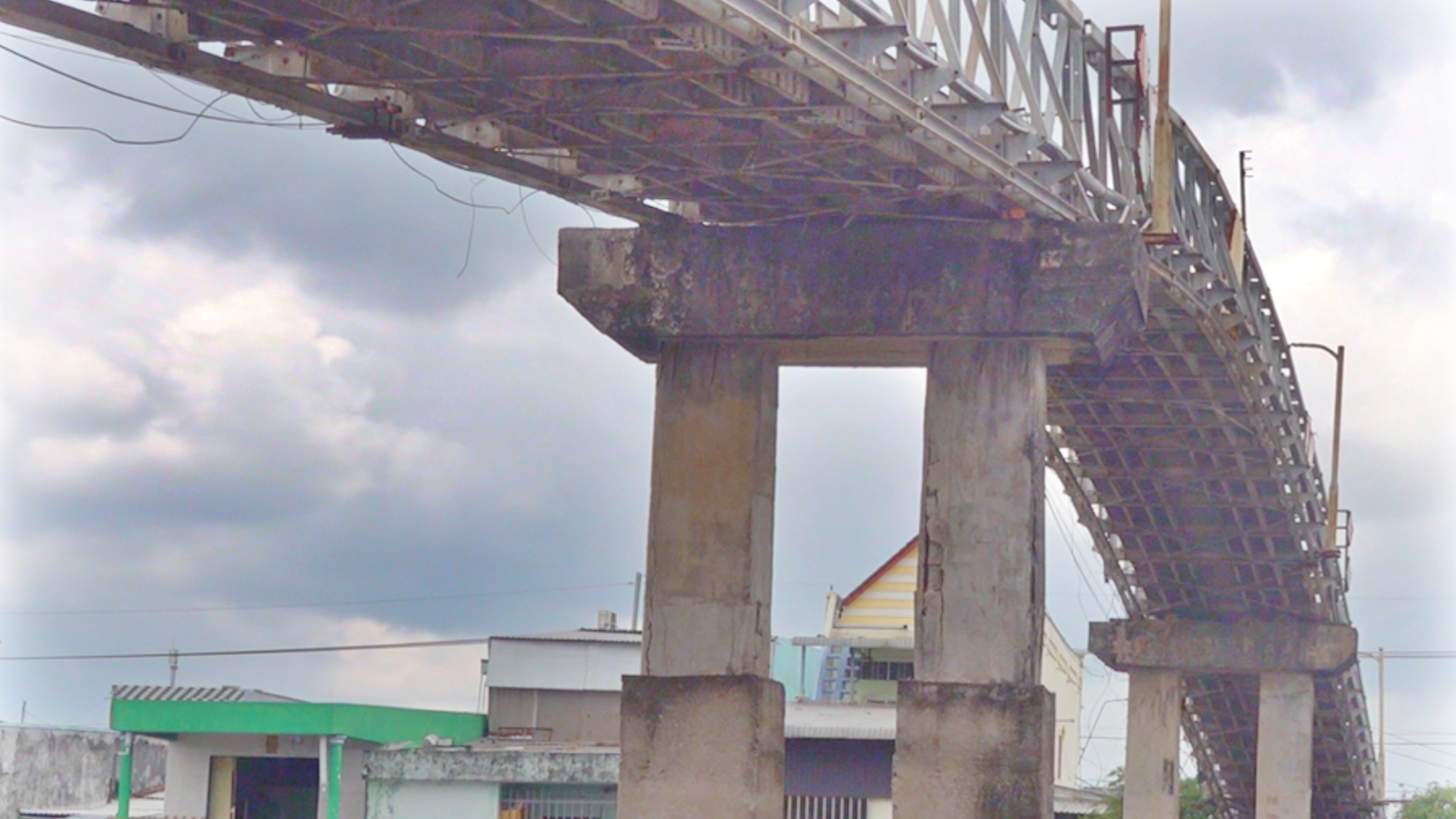 Cà Mau: Cần sửa chữa gấp cầu sắt Cái Đôi Vàm xuống cấp nặng- Ảnh 1. Cà Mau: Cần sửa chữa gấp cầu sắt Cái Đôi Vàm xuống cấp nặng- Ảnh 1.