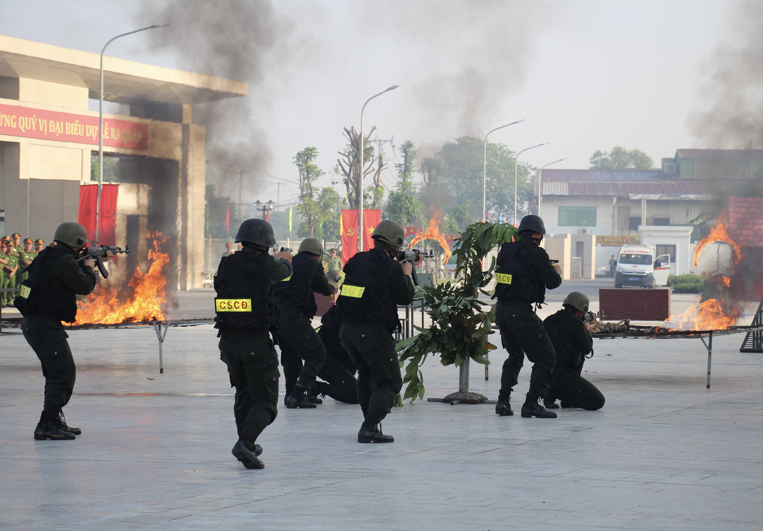 Đảm bảo an toàn tuyệt đối cho sự kiện đón chuyến bay đầu tiên tại sân bay Long Thành- Ảnh 3.