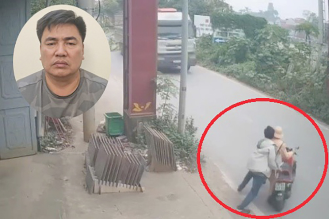 Khởi tố tài xế xe máy đẩy CSGT vào đầu xe tải, điều tra tội giết người- Ảnh 1.