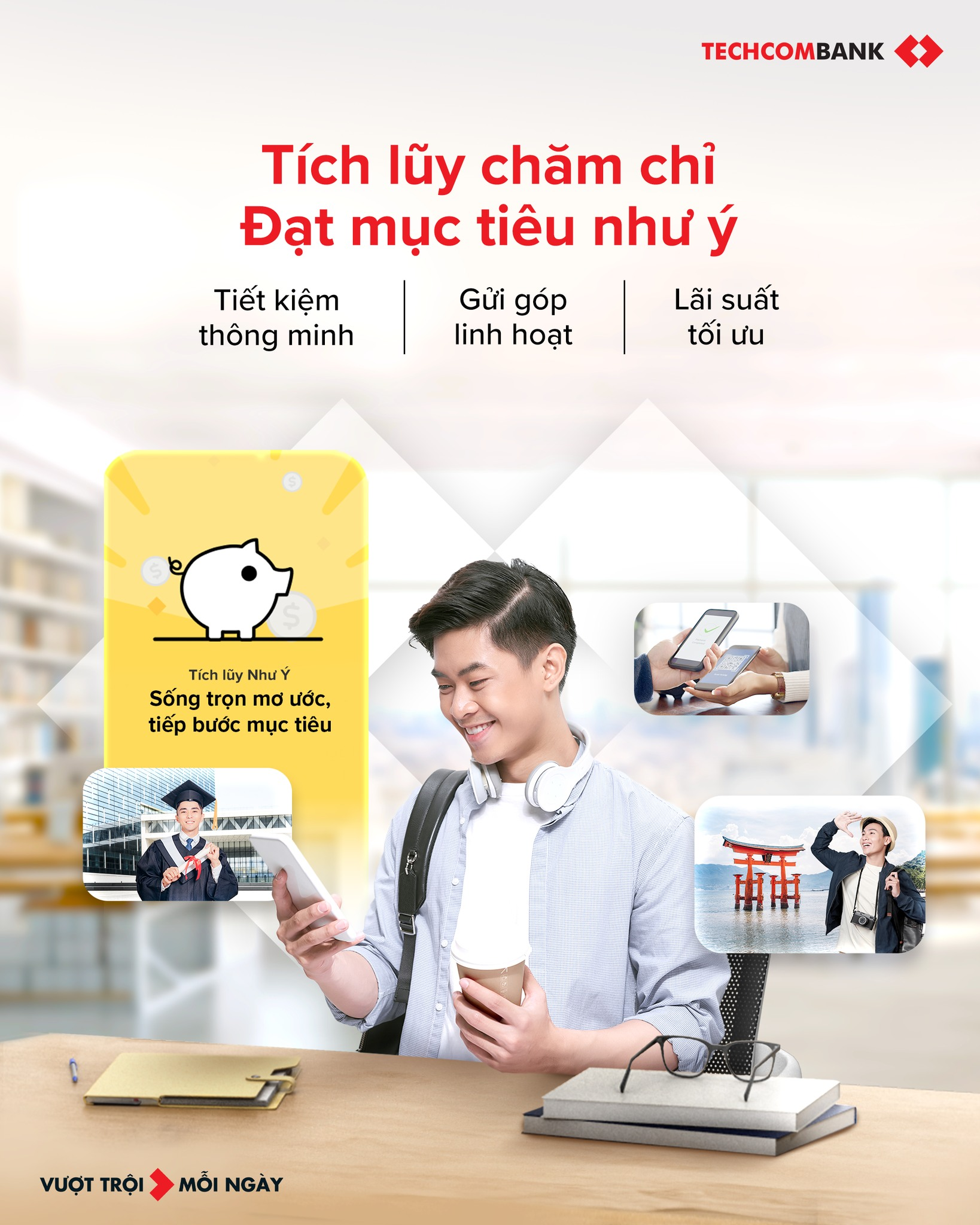 Tiết kiệm cho Gen Z với Tích lũy Như Ý Techcombank- Ảnh 1. Tiết kiệm cho Gen Z với Tích lũy Như Ý Techcombank- Ảnh 1.