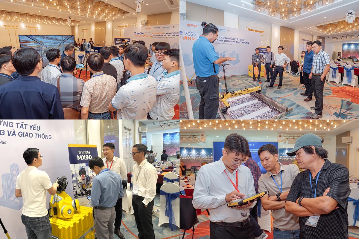 Phát triển hạ tầng số và hiện đại hóa công tác đo đạc bằng công nghệ Trimble- Ảnh 2. Phát triển hạ tầng số và hiện đại hóa công tác đo đạc bằng công nghệ Trimble- Ảnh 2.