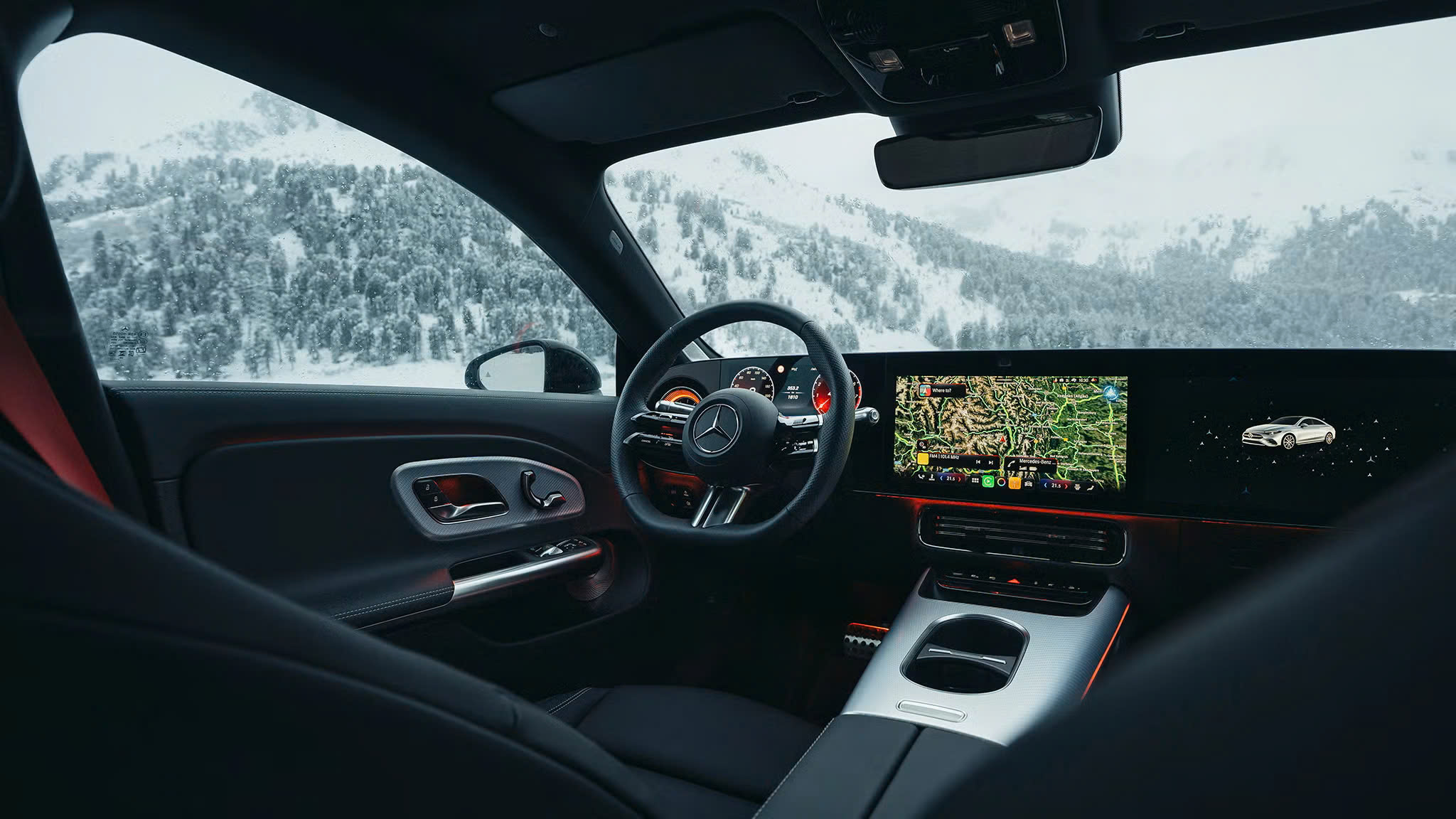 Mercedes-Benz CLA220 Hybrid 2027 có thể chạy điện ở mọi cấp số- Ảnh 4. Mercedes-Benz CLA220 Hybrid 2027 có thể chạy điện ở mọi cấp số- Ảnh 4.